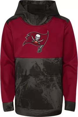 NFL Team Apparel Youth Tampa Bay Buccaneers All Out Blitz Color Hoodie