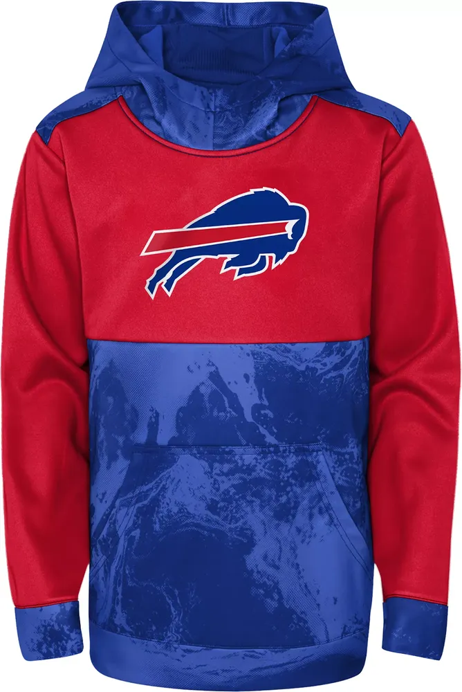 NFL Team Apparel Youth Buffalo Bills All Out Blitz Color Hoodie