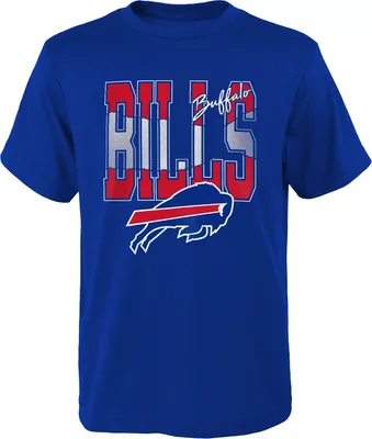 NFL Team Apparel Youth Buffalo Bills Playbook Royal T-Shirt