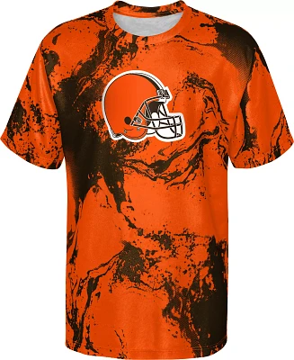 NFL Team Apparel Youth Cleveland Browns the Mix T-Shirt