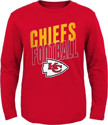 NFL Team Apparel Youth Kansas City Chiefs Showtime Team Color T-Shirt