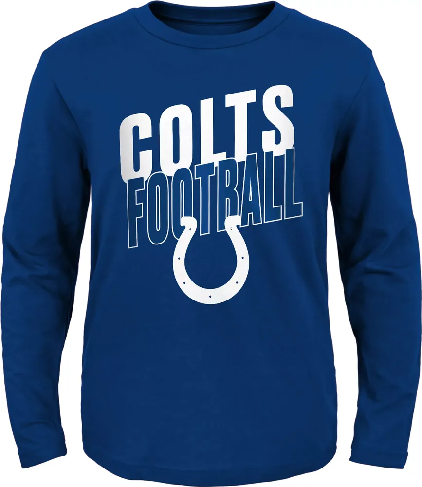 NFL Team Apparel Youth Indianapolis Colts Showtime Color T-Shirt