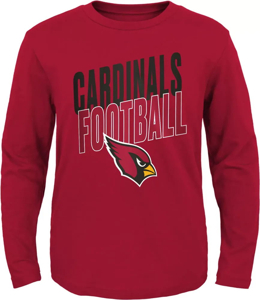 NFL Team Apparel Youth Arizona Cardinals Showtime Color T-Shirt