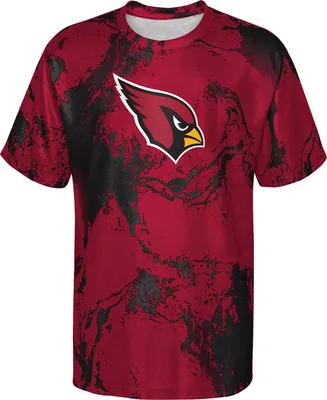 NFL Team Apparel Youth Arizona Cardinals the Mix T-Shirt