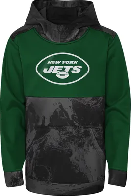 NFL Team Apparel Youth New York Jets All Out Blitz Team Color Hoodie