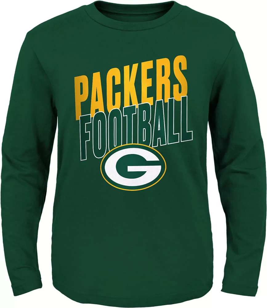 NFL Team Apparel Youth Green Bay Packers Showtime Color T-Shirt