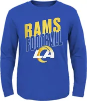 NFL Team Apparel Youth Los Angeles Rams Showtime Color T-Shirt