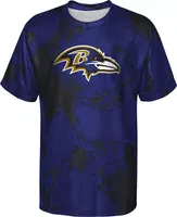 NFL Team Apparel Youth Baltimore Ravens the Mix T-Shirt