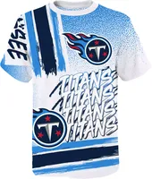 NFL Team Apparel Youth Tennessee Titans Game Time White T-Shirt