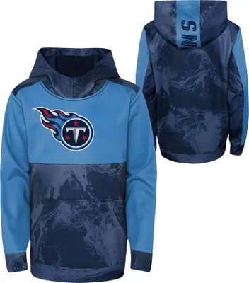 NFL Team Apparel Youth Tennessee Titans All Out Blitz Color Hoodie