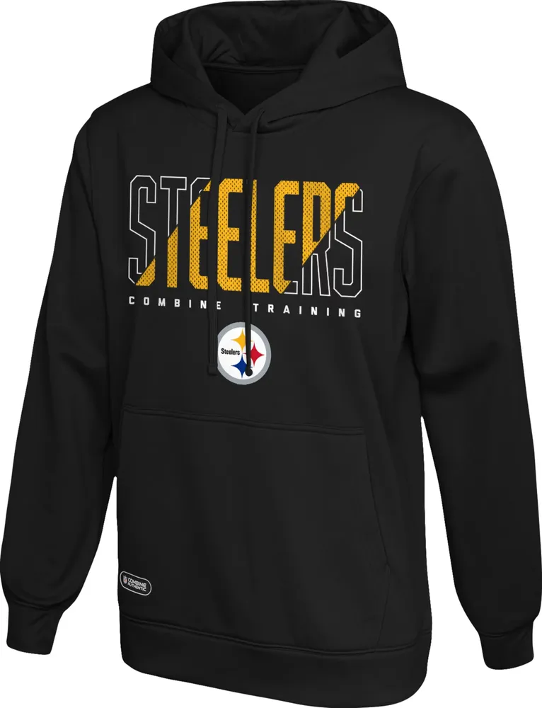 NFL Combine Men's Pittsburgh Steelers Backfield Team Color Hoodie