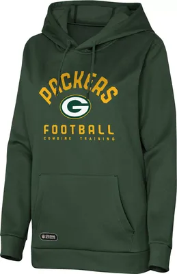 NFL Combine Women's Green Bay Packers Game Hype Team Color Hoodie