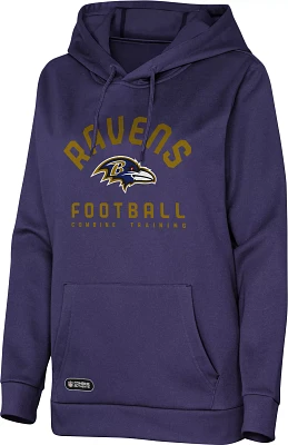 NFL Combine Women's Baltimore Ravens Game Hype Team Color Hoodie