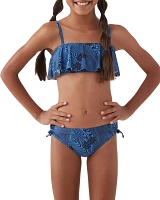 O'Neill Girls' Winter Waves Ruffle Bralette Swim Set