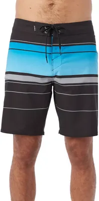 O'Neill Men's Hyperfreak Heat Stripe 19” Boardshorts