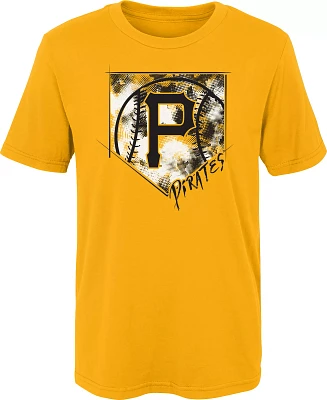 MLB Team Apparel 4-7 Pittsburgh Pirates Gray Homefield T-Shirt