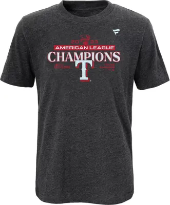 MLB Team Apparel Little Kids' 2023 American League Champions Texas Rangers Locker Room T-Shirt