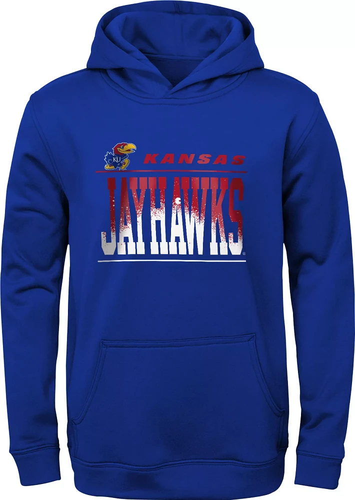 Gen2 Youth Kansas Jayhawks Royal Play by Play Perfect Pullover Hoodie