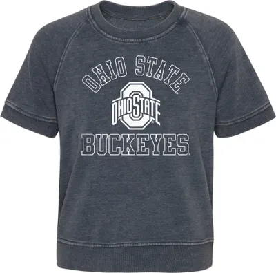 Gen2 Girls' Ohio State Buckeyes Grey Cheer T-Shirt