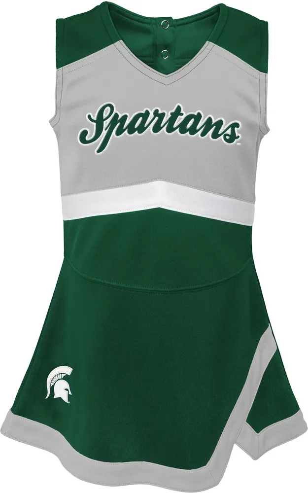 Gen2 Girls' Michigan State Spartans Green Cheer Dress