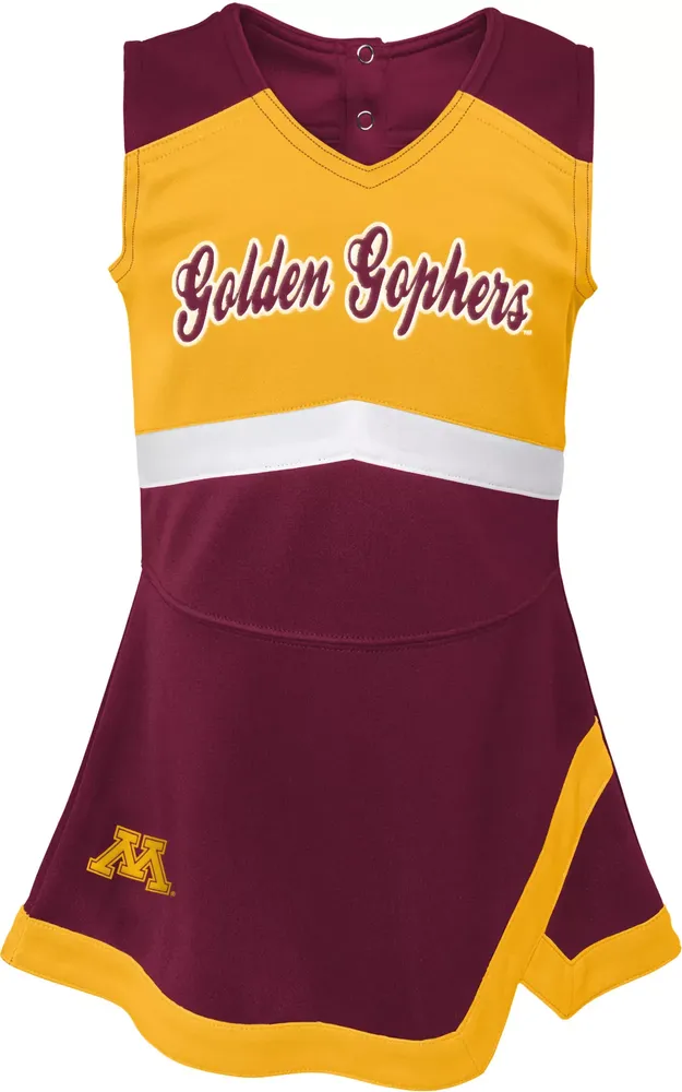 Gen2 Girls' Minnesota Golden Gophers Maroon Cheer Dress