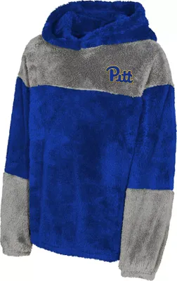 Gen2 Girls' Pittsburgh Panthers Blue Fleece Teddy Hoodie