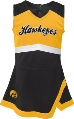 Gen2 Girls' Iowa Hawkeyes Black Cheer Dress