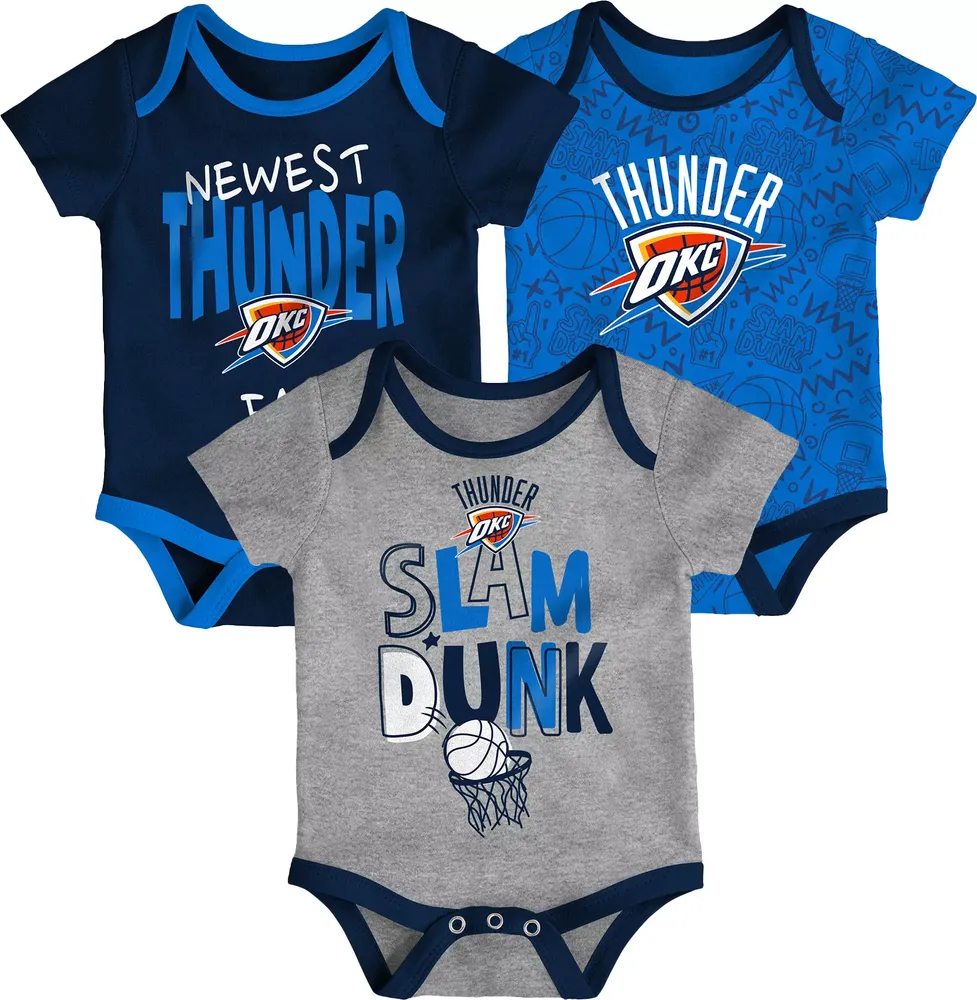 Outerstuff Infant Oklahoma City Thunder 3pc Creeper Set