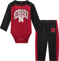 Gen2 Infant Nebraska Cornhuskers Long Sleeve Rookie of the Year 2-Piece Set