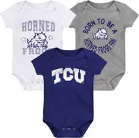 Gen2 Infant TCU Horned Frogs 3-Piece Creeper