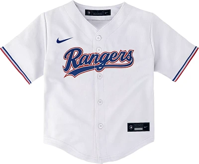 Nike Toddler Texas Rangers White Cool Base Home Team Jersey