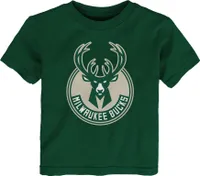 Nike Toddler Milwaukee Bucks Program Logo Green T-Shirt