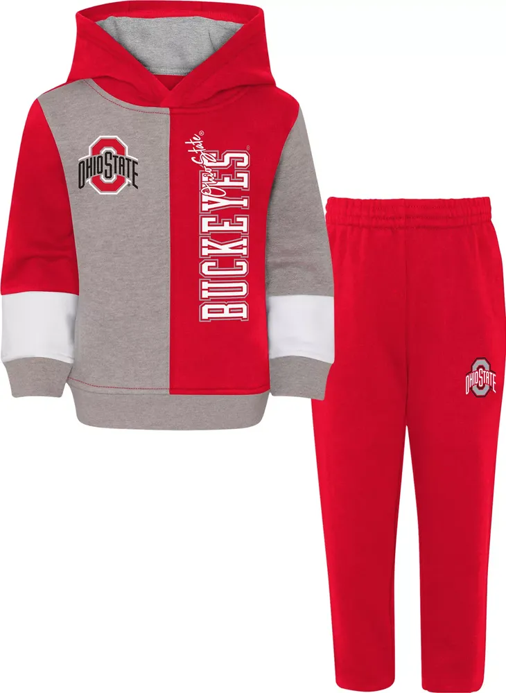 Gen2 Toddler Boys' Ohio State Buckeyes Scarlet Fleece 2-Piece Set