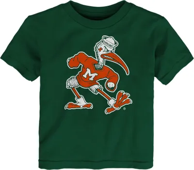 Gen2 Toddler Miami Hurricanes Green Mascot T-Shirt