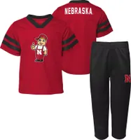 Gen2 Toddler Nebraska Cornhuskers Scarlet Red Zone 2-Piece Set