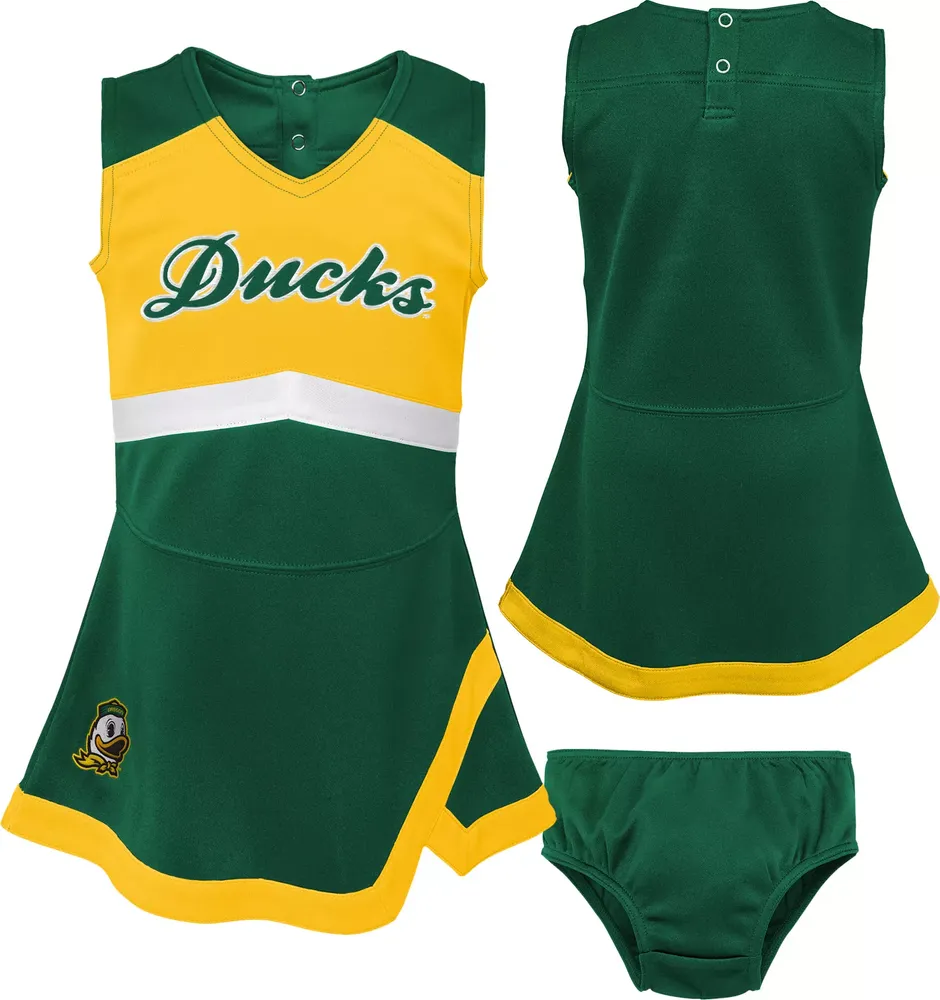 Gen2 Toddler Girls' Oregon Ducks Green Cheer Dress