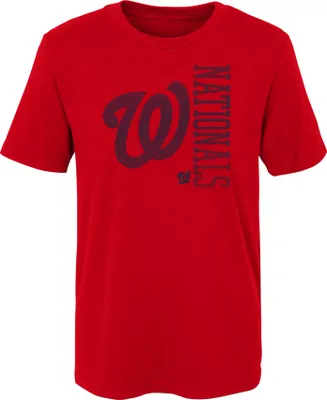 MLB Team Apparel 4-7 Washington Nationals Red Impact T-Shirt