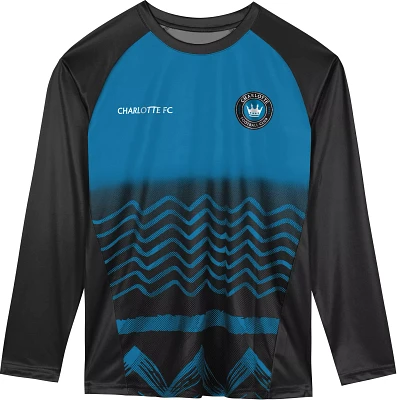 MLS Youth Charlotte FC Pioneer Black Long Sleeve Shirt