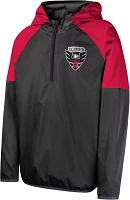 MLS Youth D.C. United Unstoppable Black Quarter-Zip Pullover Shirt