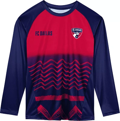 MLS Youth FC Dallas Pioneer Navy Long Sleeve Shirt