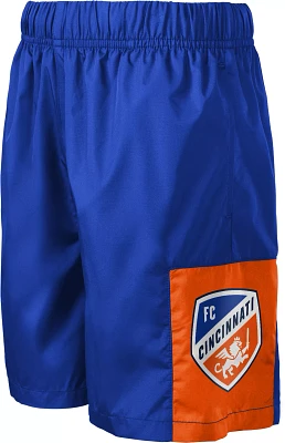 MLS Youth FC Cincinnati Colorblock Blue Shorts