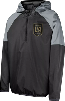 MLS Youth Los Angeles FC Unstoppable Black Quarter-Zip Pullover Shirt