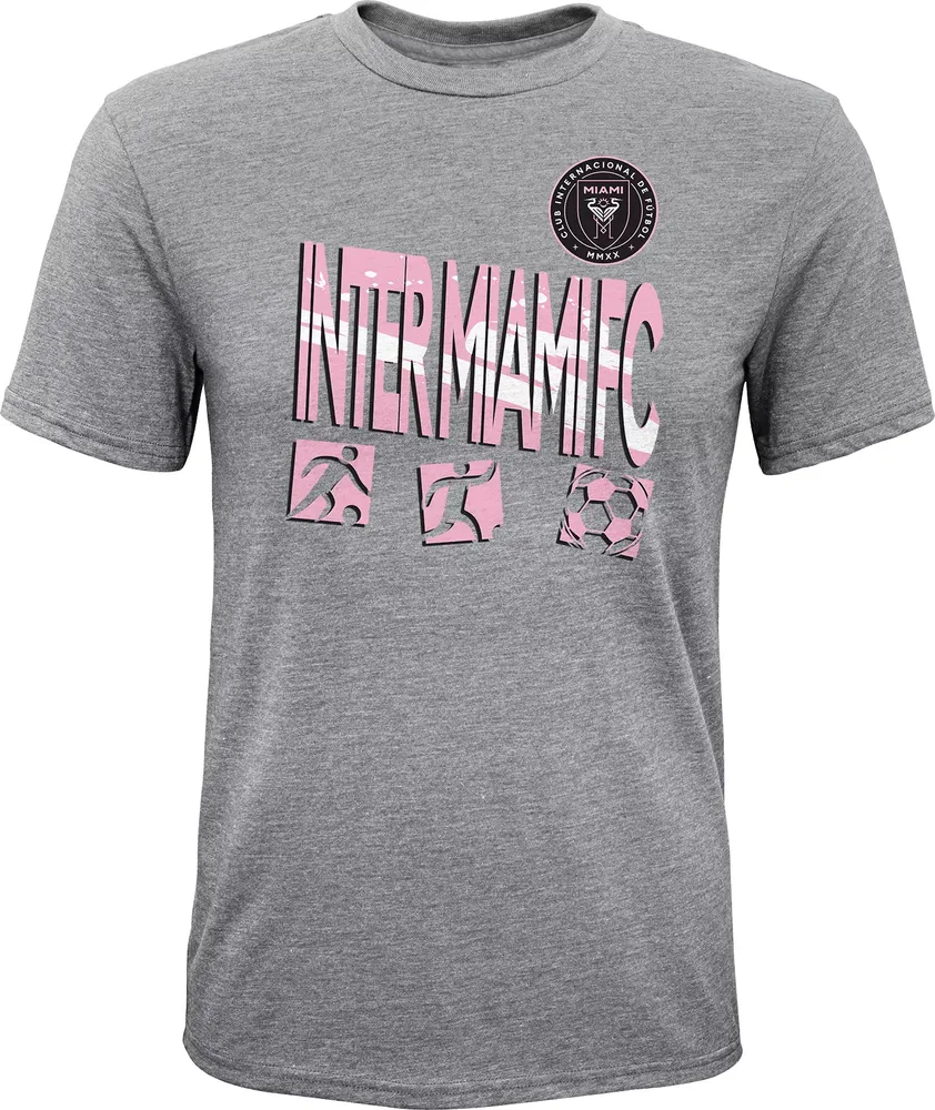 MLS Youth Inter Miami CF Full Tilt Grey T-Shirt