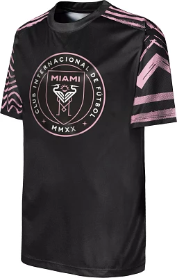 MLS Youth Inter Miami CF Winning Tackle Black T-Shirt