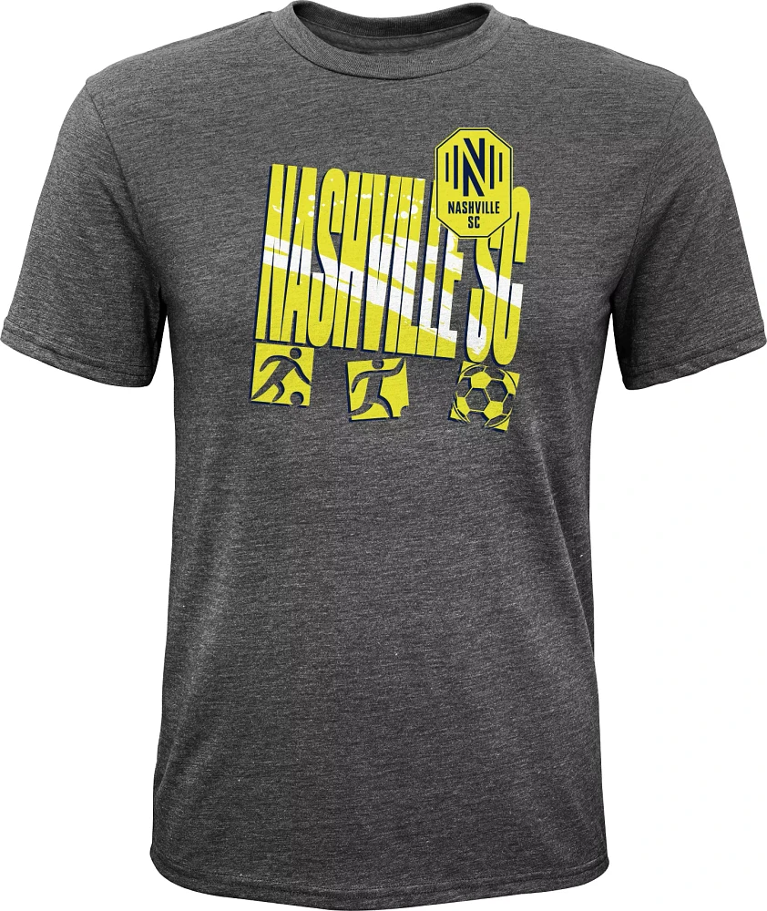 MLS Youth Nashville SC Full Tilt Grey T-Shirt