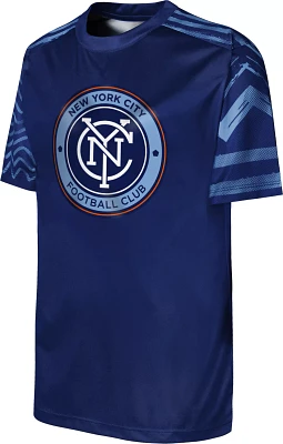 MLS Youth New York City FC Winning Tackle Blue T-Shirt