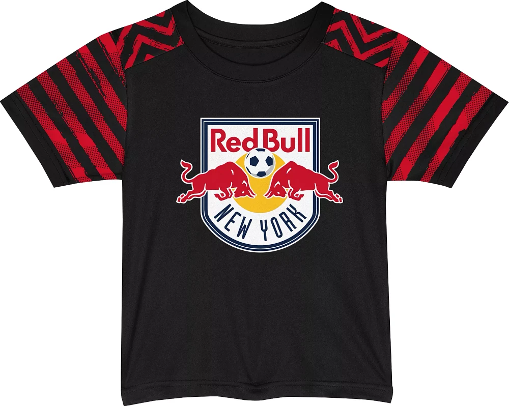 MLS Toddler New York Red Bulls Logo Shirt and Shorts Set