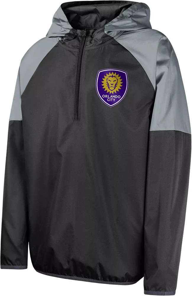 MLS Youth Orlando City Unstoppable Purple Quarter-Zip Pullover Shirt