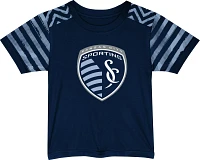 MLS Toddler Sporting Kansas City Logo Shirt and Shorts Set