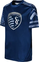 MLS Youth Sporting Kansas City Winning Tackle Blue T-Shirt